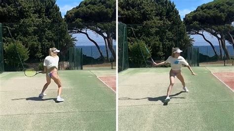 genie bouchard hot|Genie Bouchard Rocks Bikini Bottoms For Tennis。